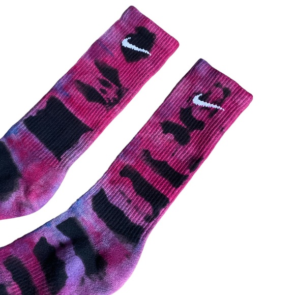 Nike Accessories - Nike | Custom Reverse Tie Dye Crew Socks